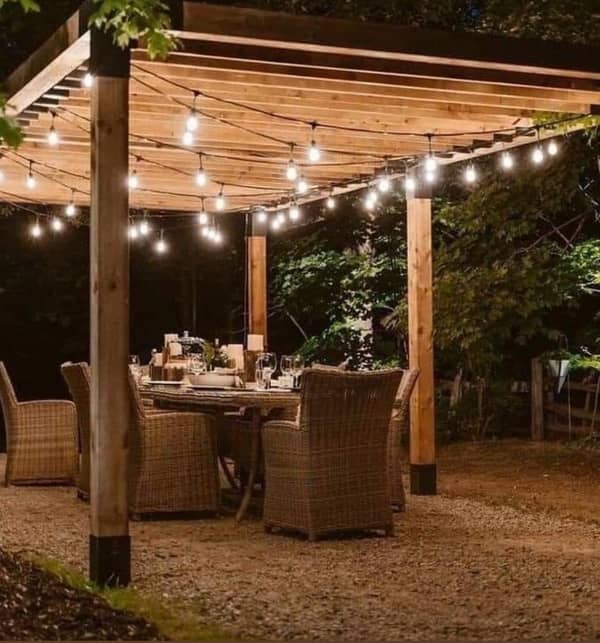 Guia de Luces Bombitas Simona 6.5 SOLAR Cálida